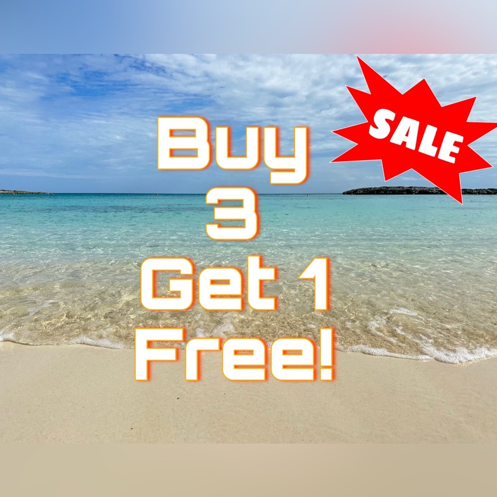 Buy 3 Get 1 Free Closet Clean out Sale!